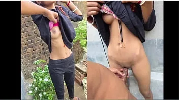 بلطجي يشلح بنت في الشارع يزنقها في الجدار ينيك كسها سكس هنديات